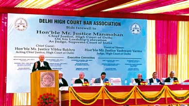 Delhi High Court Judge, CJ Manmohan bids farewell, Delhi High Court, delhi news, India news, Indian express, current affairs