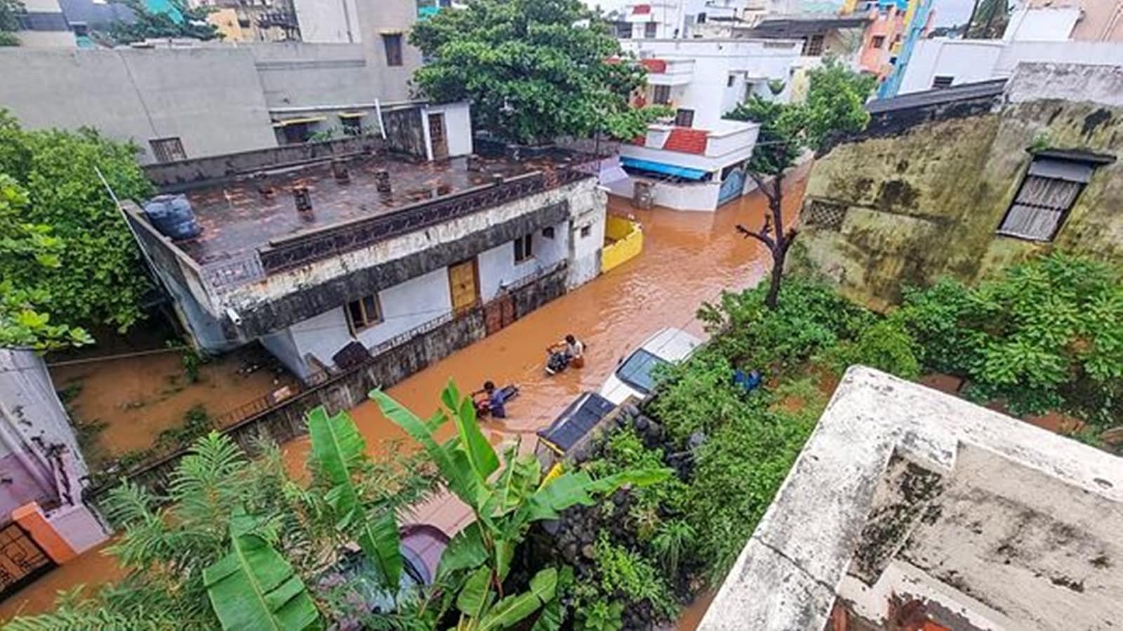 Record Rain In Puducherry, Parts Of Tamil Nadu As Cyclone Fengal ...