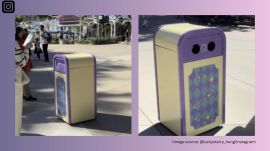 Hong Kong's talking trash bin