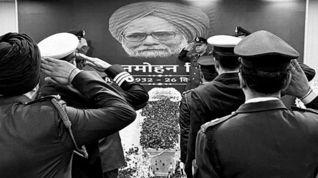 manmohan singh last rites