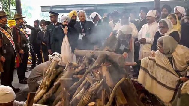 manmohan singh final rites