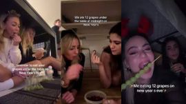 12 grapes, spanish tradition, happy new year