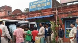 Debabrata Roy Chowdhury, controller of the Subsidiary Correctional Home, was present during the release. (Express Photo)