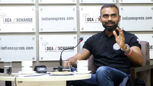 PR Sreejesh at Idea Exchange: ‘A goalpost never talks back, it just listens... I’ve been guarding it for 24 years, it’s a great bond’