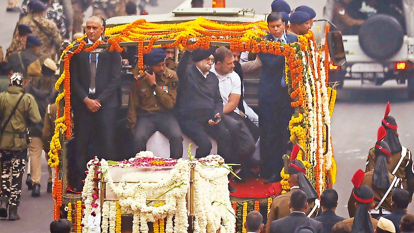 Manmohan Singh's memorial sparks political row.