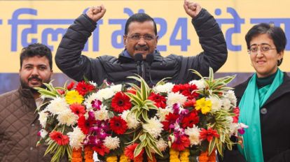 AAP chief Arvind Kejriwal announces 4th poll promise: 24×7 water supply in  Delhi