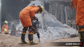 building collapse in sohana