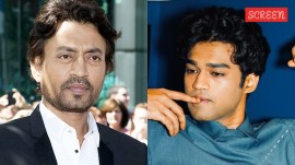 Irrfan Khan and Babil Khan