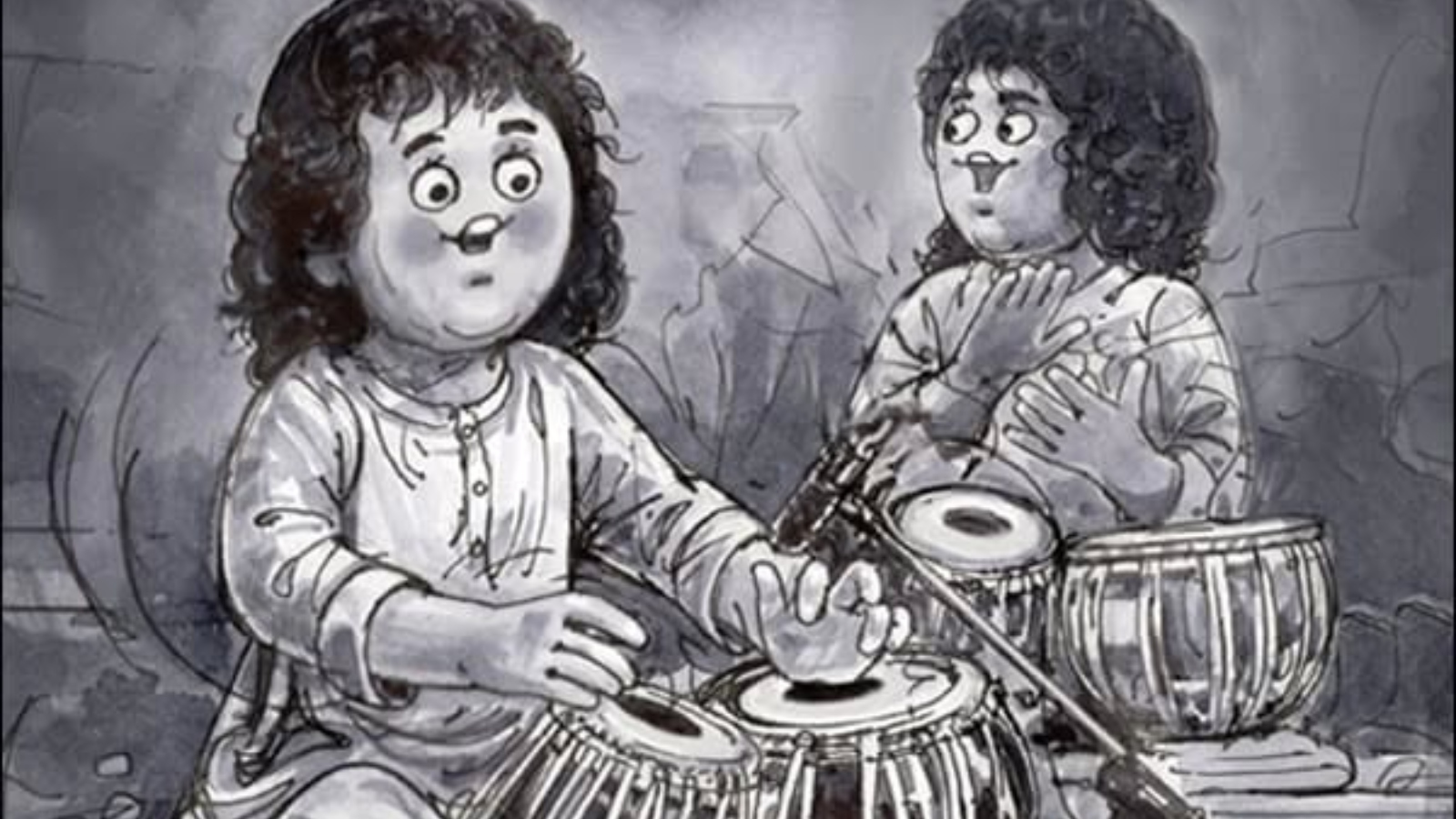 Amul's topical on Zakir Hussain (Image source: @amul_india/Instagram)