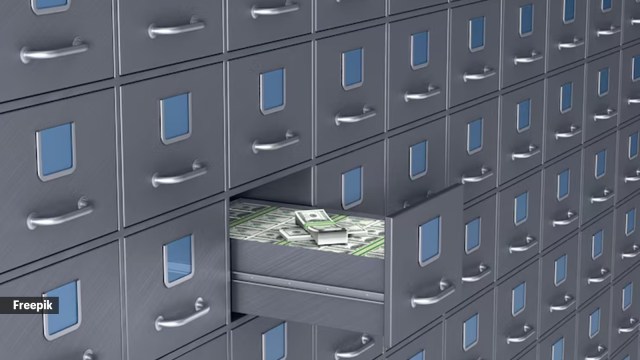 Bank lockers provide a secure option for storing valuables