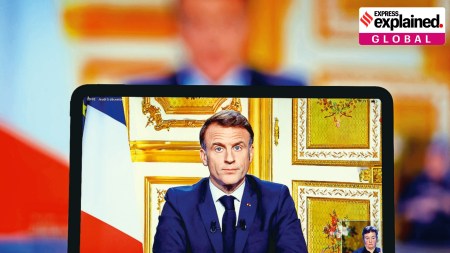 french president Emmanuel Macron, Michel Barnier, France, France News, French government, Emmanuel Macron, Indian express news, current affairs
