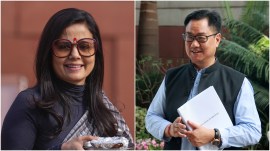 mahua moitra kiren rijiju debate