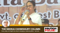 More than any other leader, Mamata Banerjee has fought back the BJP’s electoral machinery and kept the party at bay in West Bengal. (Express file photo)