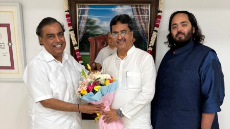 manik saha, mukesh ambani, tripura news, reliance, indian express