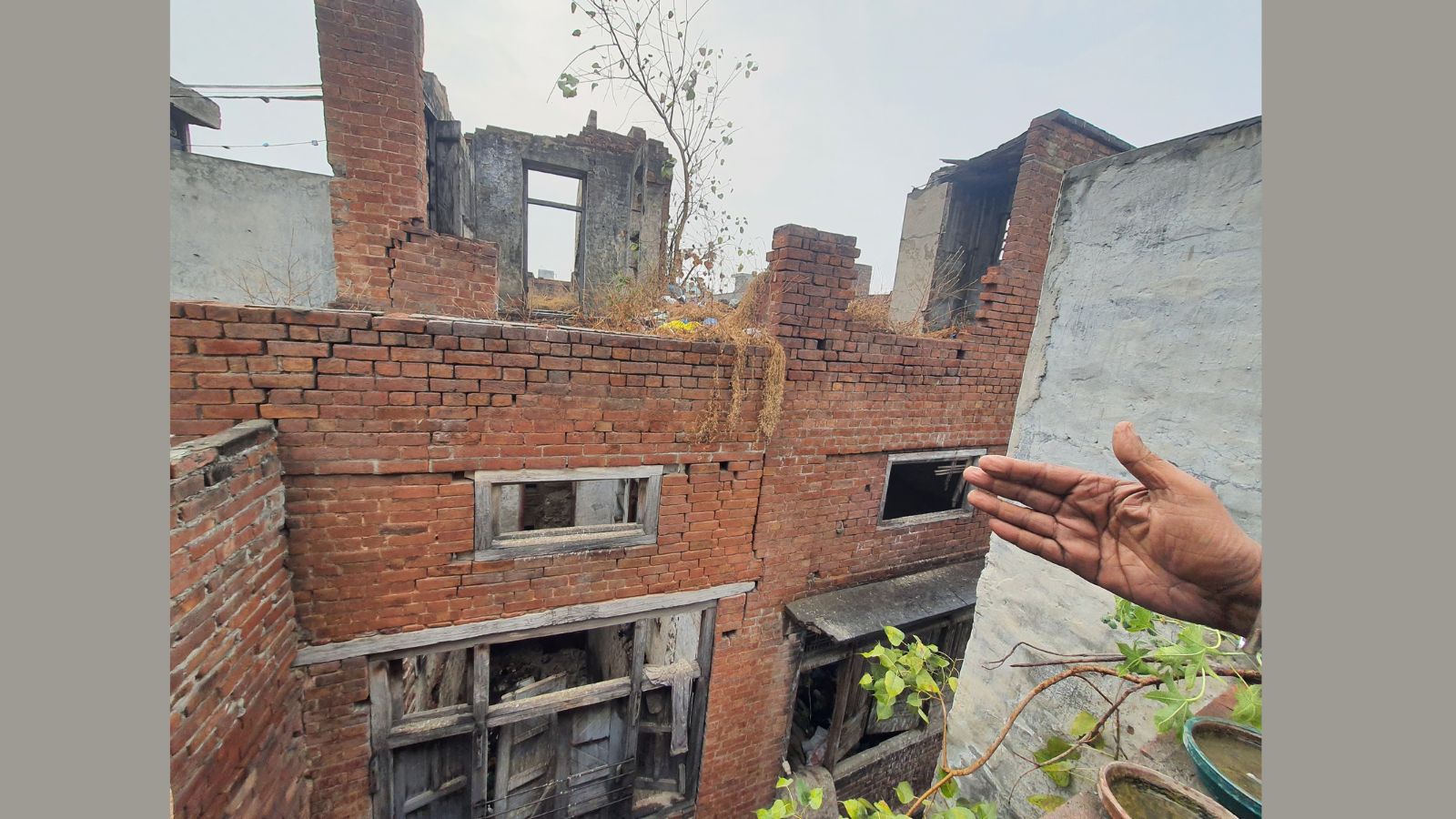Manmohan Singh's former home in Amritsar’s Katra Dal Singh locality. (Express Photo)