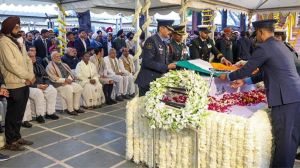 Manmohan Singh last rites