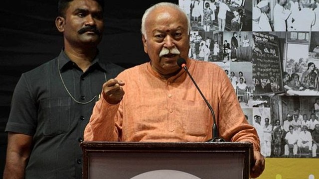 RSS chief Mohan Bhagwat