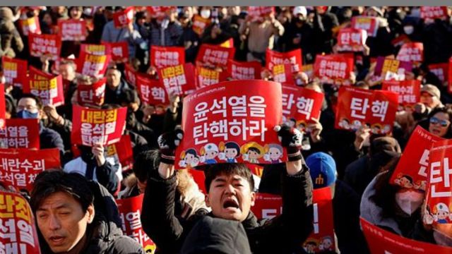 South Korea protest