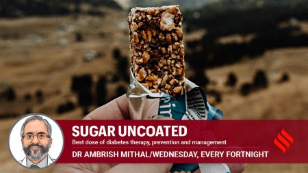 protein bar, flavoured yogurt, blood sugar, health and wellness, indian express