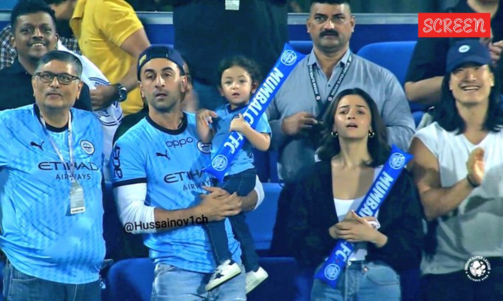 Ranbir Kapoor twins with daughter Raha at football match, Alia Bhatt ...