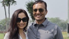 For Naveen Jindal, the design needed to highlight his multifaceted identity as a politician, philanthropist, family man, and polo player