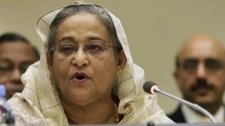ousted prime minister Sheikh Hasina