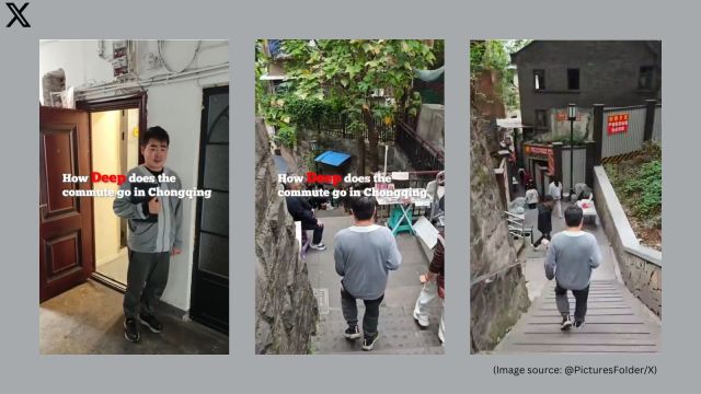 China man’s long, 'deep' work commute goes viral