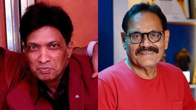 Actor Mushtaq Khan and comedian Sunil Pal