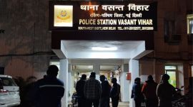 Sitting at the Vasant Vihar police station, waiting for the police to lodge a complaint, the child’s father said: “He was fine when I dropped him off. He was an active child... loved playing football.