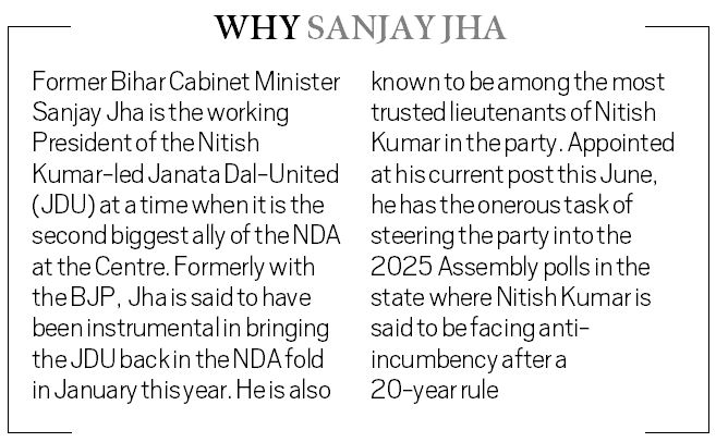 Sanjay Jha: ‘Nitish got everyone together... but there was no movement, the kind envisioned by him, in INDIA alliance’