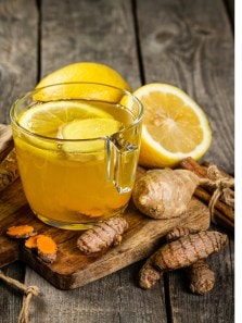 Can turmeric, ginger, and lemon drink help after drinking? Nutritionists explain