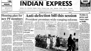 Anti-defection Bill, Eulogy For Indira Gandhi, Indira Gandhi, IFFI Ends, Indira Gandhi assassination, Forty Years Ago, editorial, Indian express, opinion news, current affairs