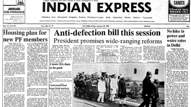 Anti-defection Bill, Eulogy For Indira Gandhi, Indira Gandhi, IFFI Ends, Indira Gandhi assassination, Forty Years Ago, editorial, Indian express, sentiment  news, existent   affairs