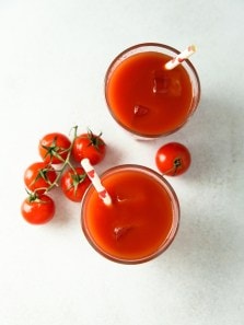 Health benefits of fresh tomato juice