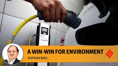 electric vehicles, delhi electric vehicles, Delhi shift to EVs, Emissions of Particulate Matters, EV Transition, editorial, Indian express, opinion news, indian express editorial