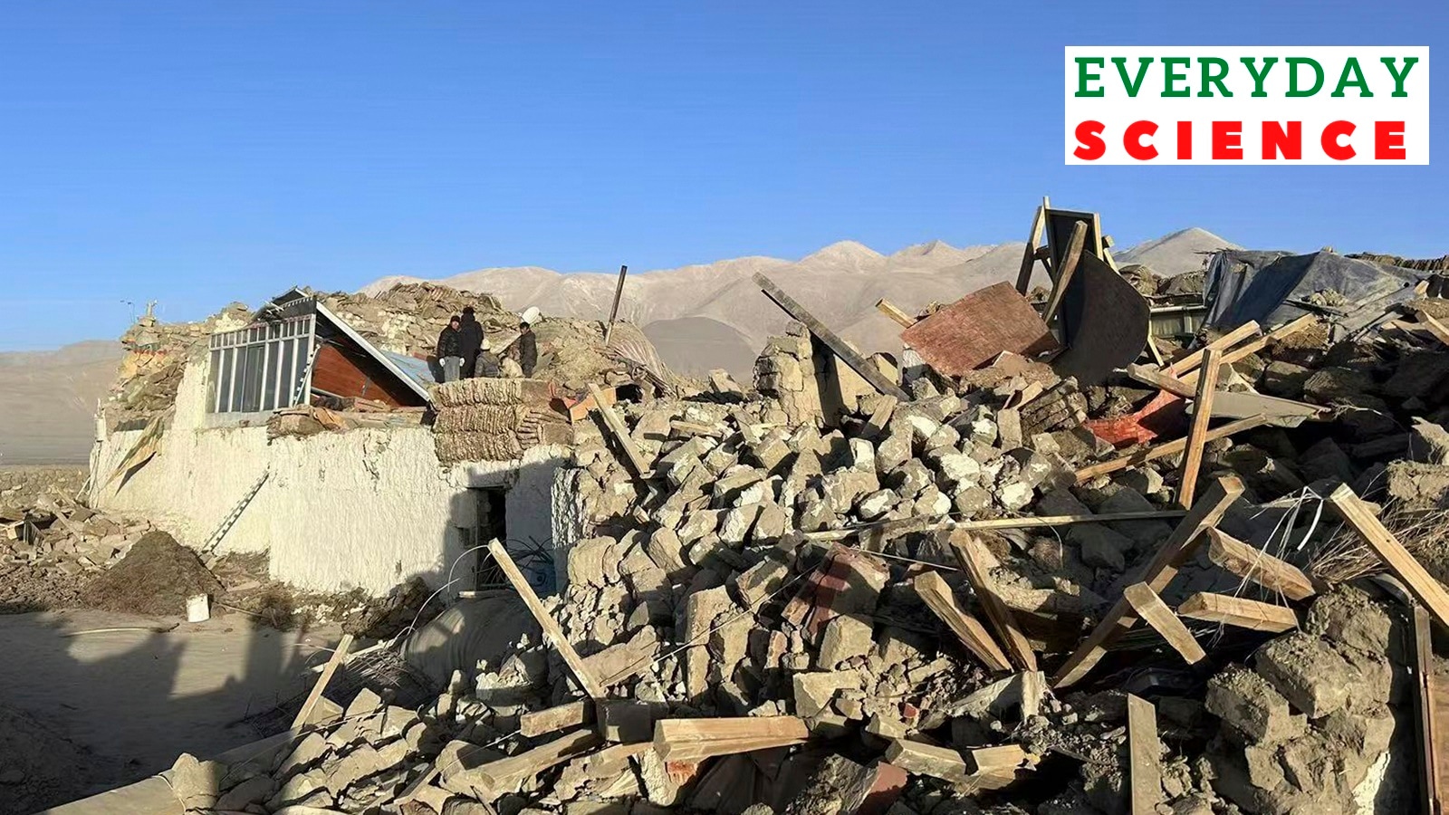 Earthquake Hits Tibet: In this photo released by Xinhua News Agency, people stand amidst damaged houses after an earthquake in Tonglai Village, Changsuo Township of Dingri in Xigaze, southwestern China's Tibet Autonomous Region on Tuesday, Jan. 7, 2025.
