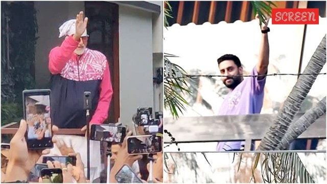 Abhishek Bachchan admires dad Amitabh Bachchan