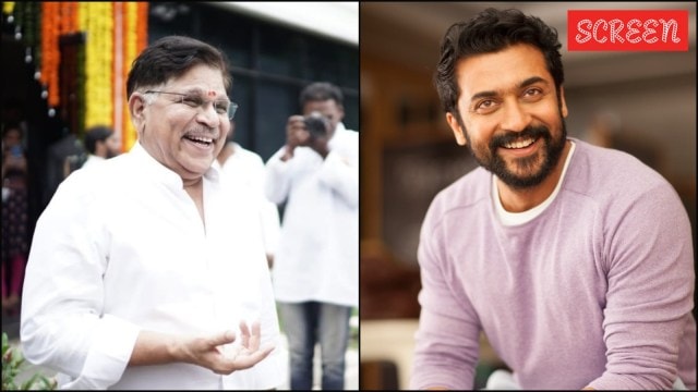 Allu Aravind and Suriya