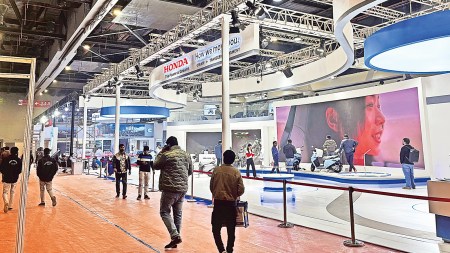 Auto Expo 2025, EV push, Chinese tech comeback, electric vehicles, Maruti Suzuki, Indian express business, business news, business articles, current affairs