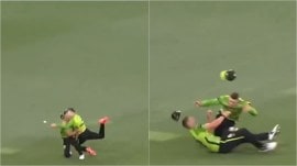 Big Bash League Collision