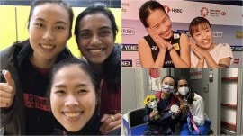 Badminton friendship India Open badminton friendships