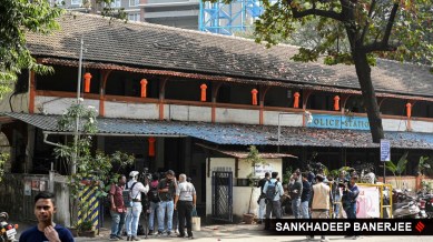 Saif Ali Khan Attacker CCTV Footage: Scenes outside Bandra Police Station on Saturday as cops continue manhunt for the accused in the Saif Ali Khan attack case