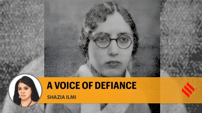 Begum Aizaz Rasul, new course for Muslim women, indian express