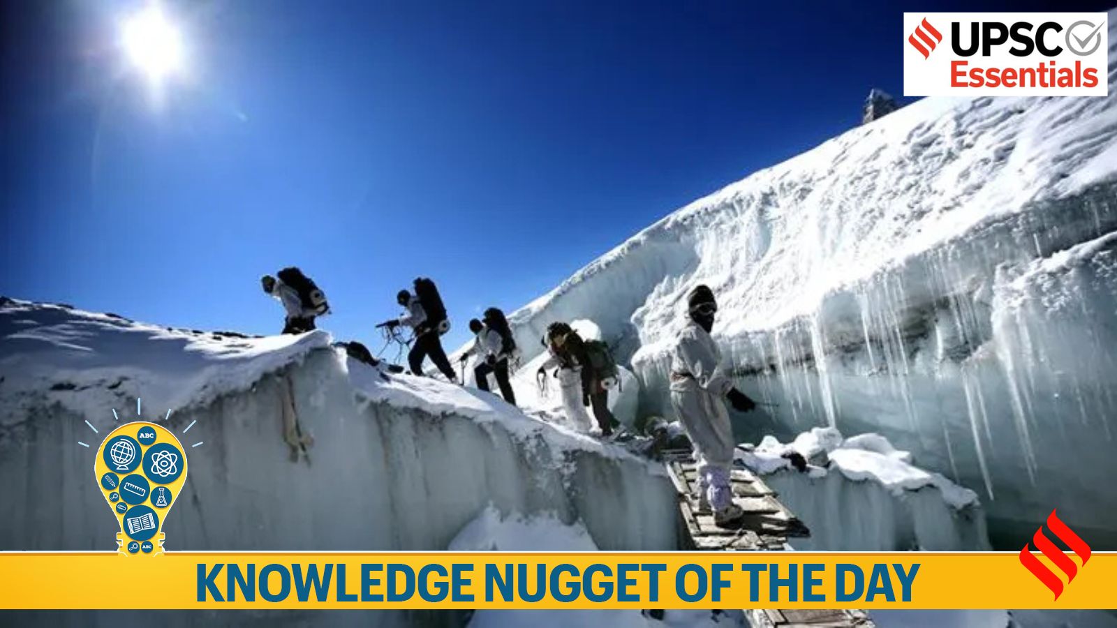 Knowledge nugget, Bharat ranbhoomi darshan, siachin