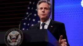 US Secretary of State Antony Blinken