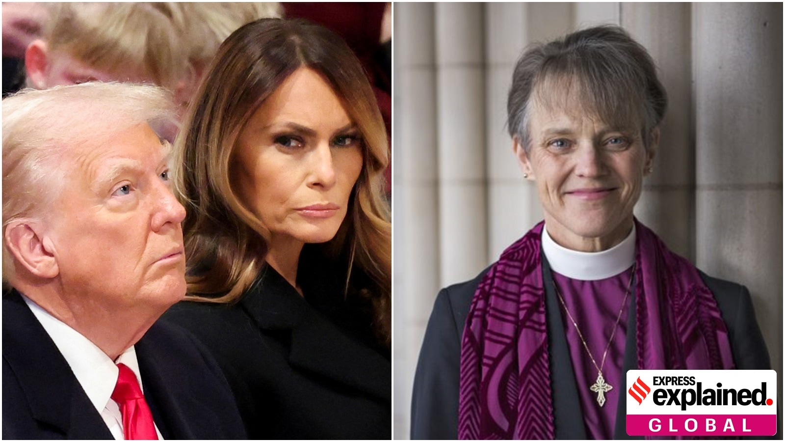 Mariann Budde, donald trump, melania trump