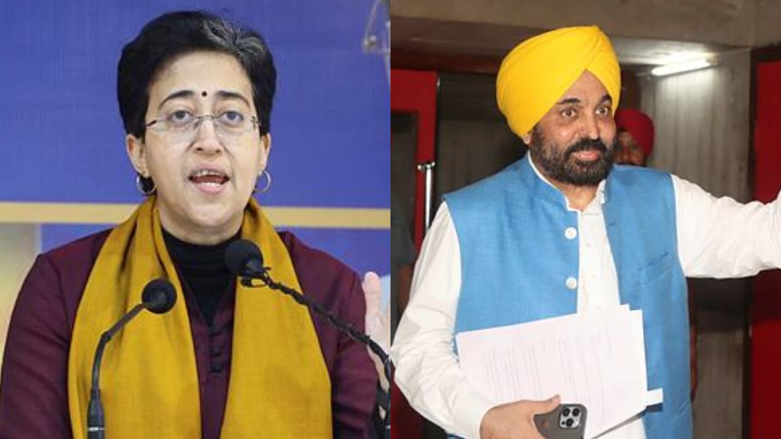 In letter to CEC, Atishi and Mann accuse Haryana Government of ‘water terrorism’, ‘influencing’ Delhi polls | Delhi News In letter to CEC, Atishi and Mann accuse Haryana Government of ‘water terrorism’, ‘influencing’ Delhi polls | Delhi News