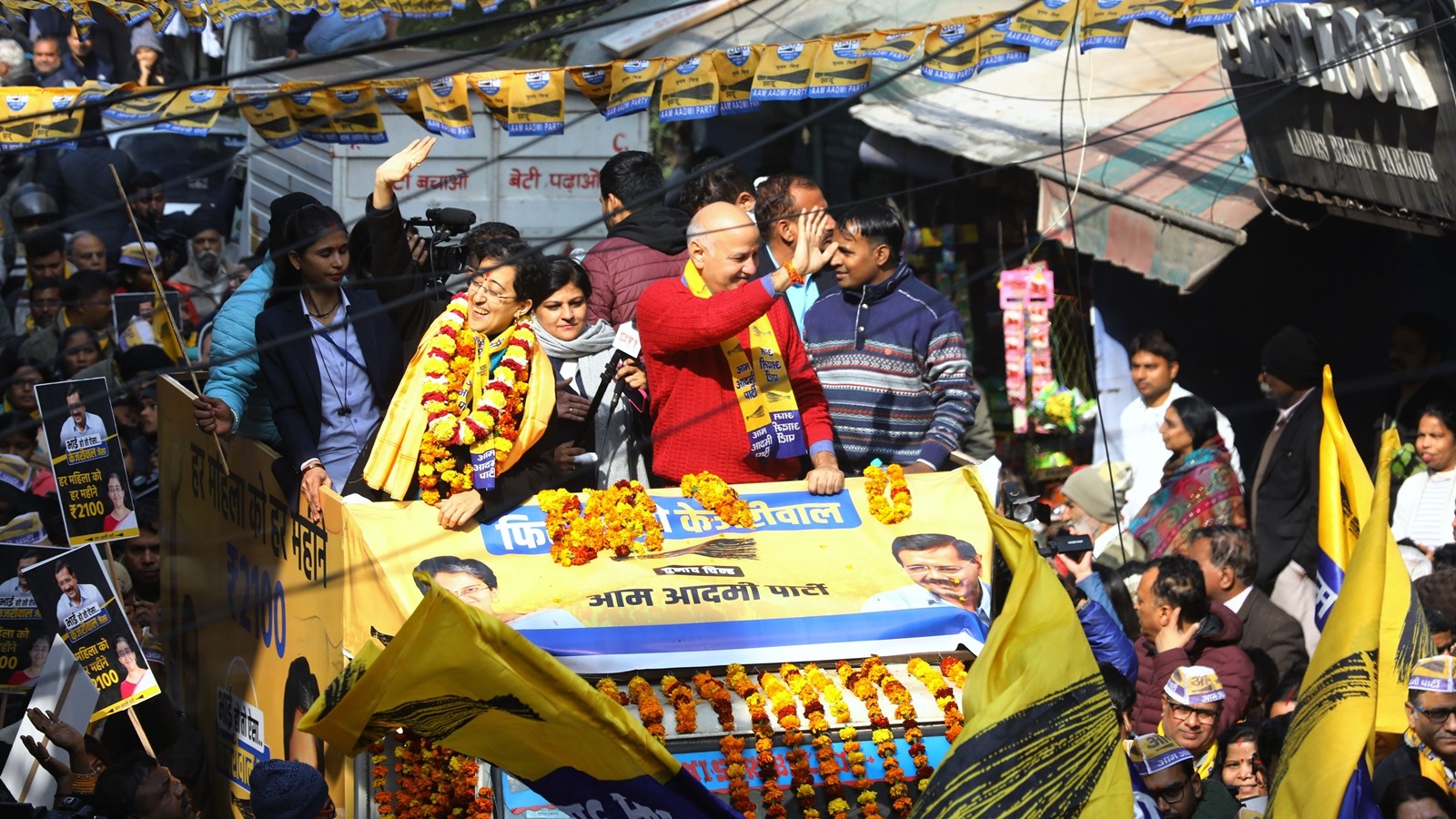 Delhi polls: Waiting for ‘auspicious’ days, AAP, BJP and Congress ...