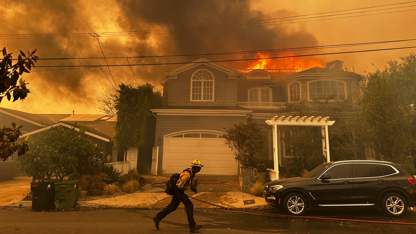 Los Angeles wildfires cause devastation, claiming lives.