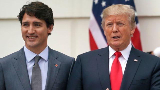 Trump tariff threats Canada Trudeau